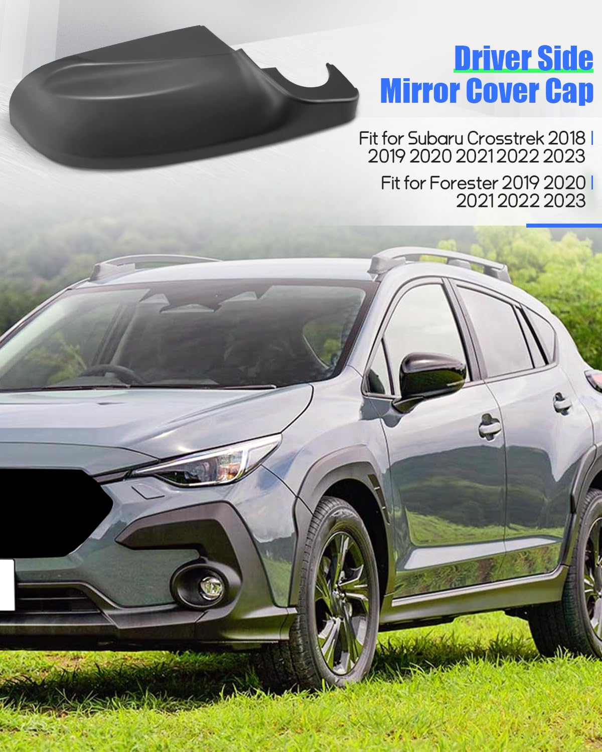 Amazon.com: Driver Side Mirror Cover Cap Fit for Subaru Crosstrek
